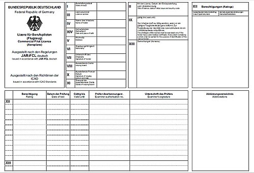 Commercial Pilot License